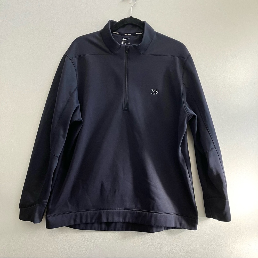 Nike Golf Therma Repel 1/2 Zip Pullover Black Men’s Size XL Activewear Fleece